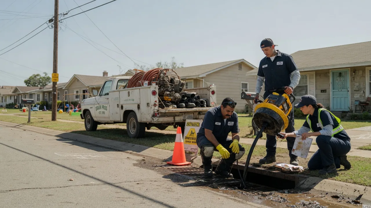 Drain Cleaning in Sanger, TX near me